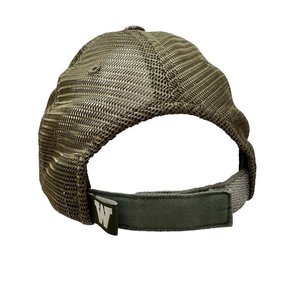 Wyoming Cowboys Mossy Oak Camo Hat Mesh Olive Green Adjustable Captivating HG - Picture 4 of 10